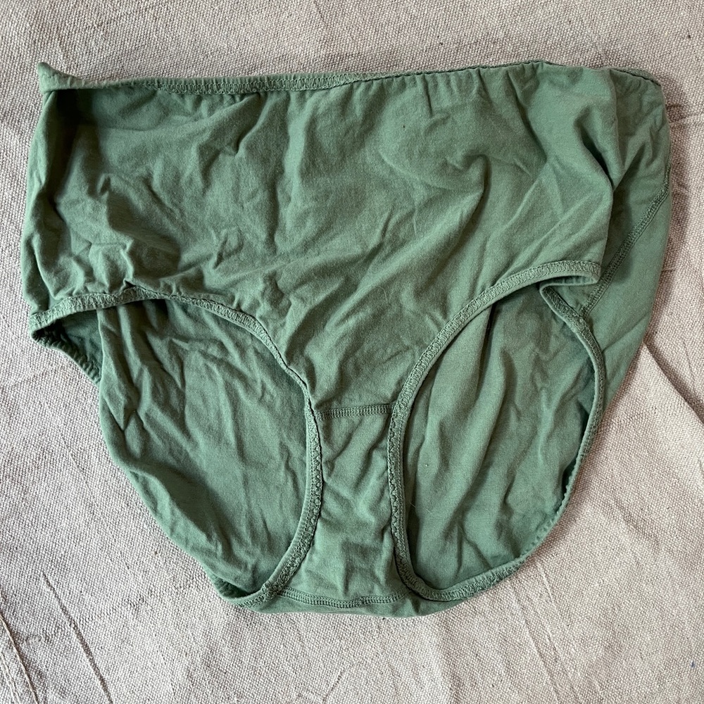 Pansy spandex high rise underwear, medium, color: mermaid